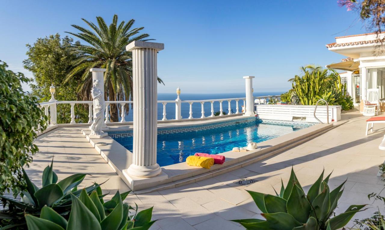 Relaxing Villa Heated Pool Luxurious Views Massage Santa Ursula  Exterior photo