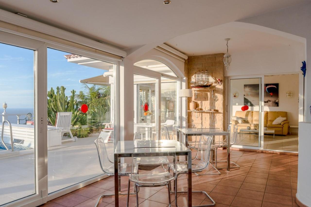 Relaxing Villa Heated Pool Luxurious Views Massage Santa Ursula  Exterior photo